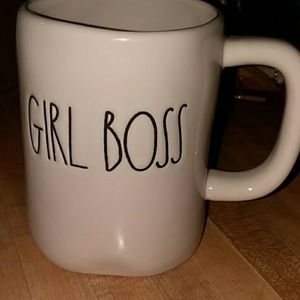 Rae Dunn girl boss mug